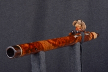 Amboyna Burl Native American Flute, Minor, Mid B-4, #T5K (9)